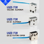 Mellow High Temperature ATC Semitec 104GT-2 104NT-4-R025H42G Thermistor Cartridge 104 for V6 Volcano Heater Block