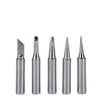 JCD Digital Soldering Iron Set Kit 80W with ON/OFF Switch Adjustable Temperature LCD Welding Tools Ceramic Heater Soldering Tips