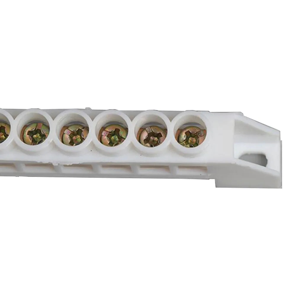 20PCS 5/7/10/12 Hole Bridge Type Zero Line Row Ground Row Ground Copper Bar Distribution Box Connected To Zero Terminal Row