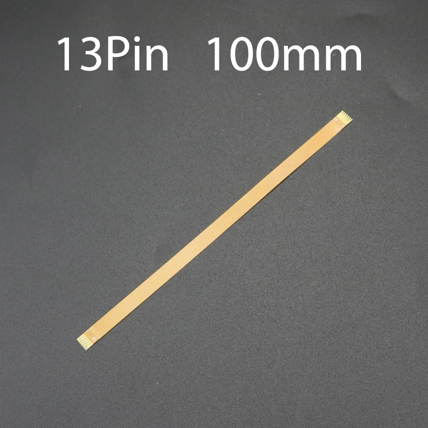 1pcs FPC Flexible Cable 13 21 23 25 27 31 33 39 45 51 Pin FFC FPC Flexible Flat Cable Pitch 0.3mm Same Direction Length 20-200mm