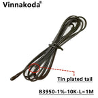 1PCS NTC Thermistor Temperature Sensor B3950 10K 1% Air Probe Air Conditioning Probe 20/35/50CM 1/2M