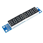 8 Digit Bit MAX7219 Digital Tube Display Module Board 7 Segment Digital LED Display 5V/3.3V Controller for Arduino 51/AVR/STM32