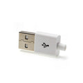 10pcs/lot USB Male 2.0 Type A 4Pin Square USB Connector Plastic Shell Jack Tail Sockect Plug Terminals DIY