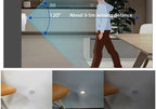Auto ON/OFF LED Smart Night Lamp Under Cabinet Light PIR Motion Sensor Kitchen Bedroom Light for Night Cupboard Closet Stairs
