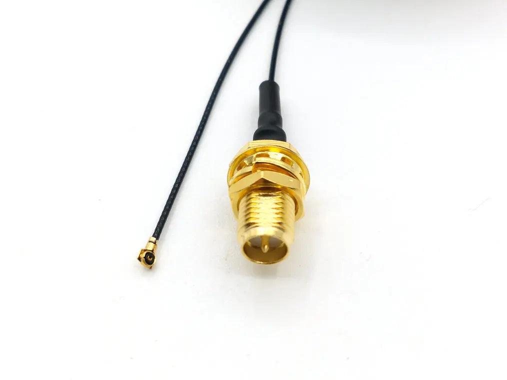 100pcs RP SMA RP-SMA Female to MHF4 Plug RF Pigtail Cable for Mini PCI 0.81mm/1.13mm Card Intel WIFI Board