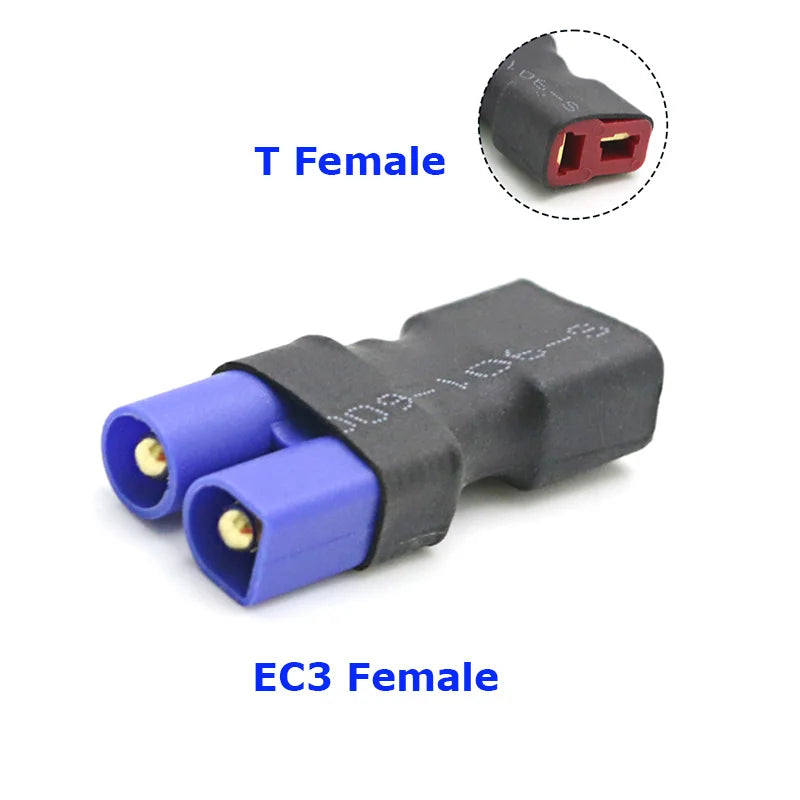 Adapter XT30 XT60 XT90 Traxxas T Plug Deans EC5 EC3 Female to Male HXT 4MM Connectors Plug RC Lipo Battery Control Parts DIY