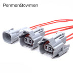 1 Set 2 Pin Car Fuel Injector Electrical Cable Connectors Waterproof Female Male Wire Harness Plug 6189-0060 6180-2405