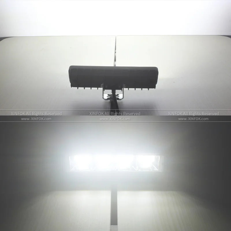 72W Car Work Light LED Bar 4x4 24 LED Working Bar Offroad SUV ATV Tractor Boat Trucks Excavator 12V 24V LED Combo Beam