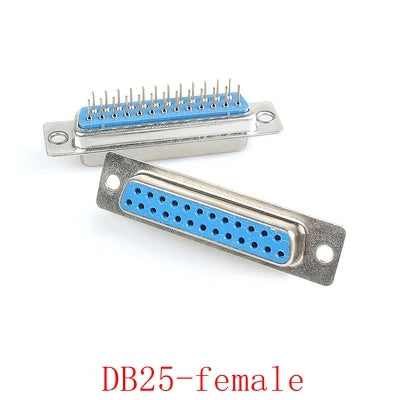 DB9 DB15 DB25 DB37 Male and Female RS232/9/15/25/37 Pin DB plug for welding plate connectors