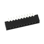 50PCS LOT FPC / FFC 2.54mm Connector Straight Pin 180 degree Film Socket  3P 4P 5P 6P 7P 8P 9P 10P 11P 12P 13P 14P 15P 16P