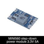 3A 5A 8A DC-DC Buck Step-down Power Supply Module 5V-12V 24V to 5V 3.3V 9V 12V Fixed Output High-Current MINI560