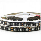 True Orange LED Strip Light 600nm, 5050/3528 SMD, 12V Non-Waterproof/Waterproof, Black LED Tape Rope Lights
