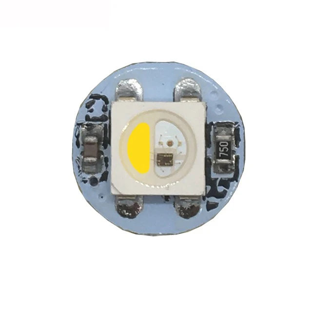 WS2812B LED Individually Addressable WS2811 IC SK6812 RGBCW,RGBWW,RFBNW Led Heatsink 5050SMD RGB/RGBW Built-In DC5V 10~100Pcs