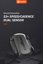 Magene S3+ Speed Cadence Sensor ANT Bluetooth Computer Speedmeter Dual Sensor Bike Accessories Compatible with WahooOnelap Zwift