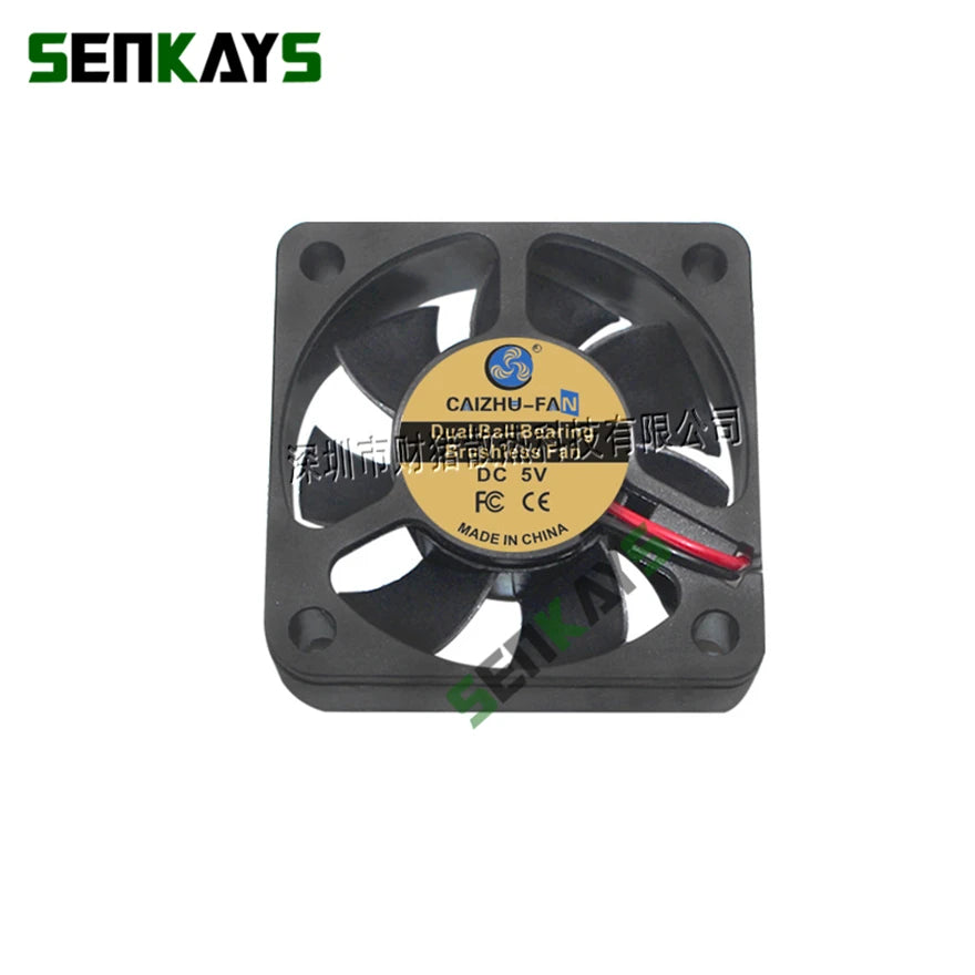 5015 DC 5V 12V 24V Dual Ball Bearing Cooling Fan 50MM 50x50x15mm Computer CPU Cooler Power Supply Fan for 3D Printer XH2.54 2Pin