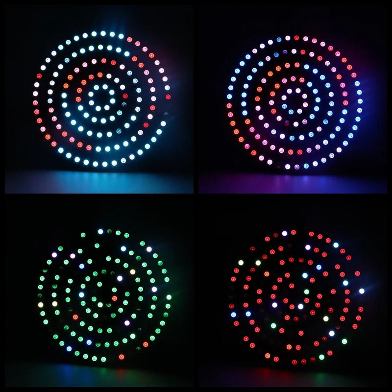 WS2812B 5050 RGB Led Digital Panel Light Matrix Flexible Screen  WS2812 Ring Individually Addressable Pixels DC5V