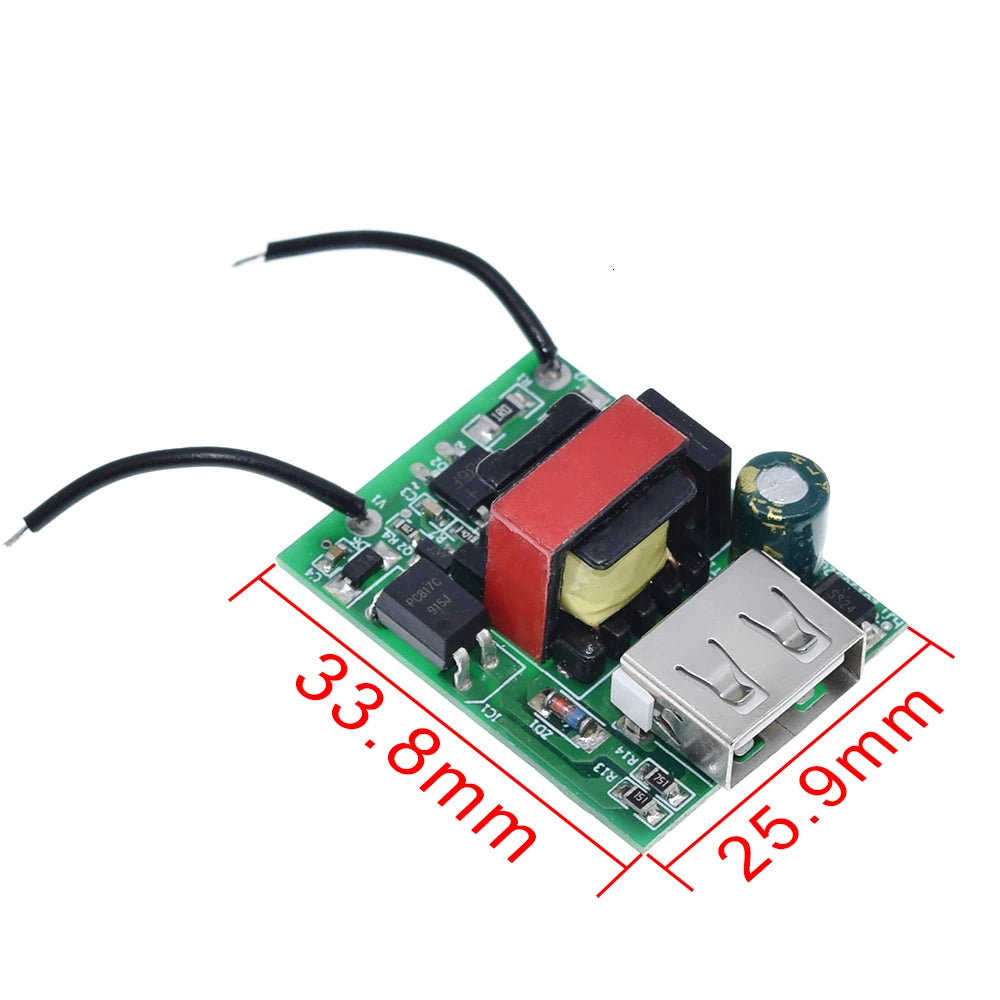 1/3PCS USB DC step down module Isolated power supply buck converter stabilizer 12V 24V 36V 48V 72V to 5V 1A