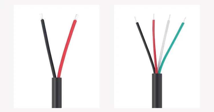 1pcs 25cm 2pin 4pin Wire USB 2.0 Type C Male Female Plug Extension Welding Type USB-C DIY Repair Cable Charger Connector