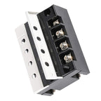 DC Control DC Solid State Relay 3-32VDC Control 75VDC Load Voltage High Current 500A 1000A with Heat Sink Raditor High Power SSR