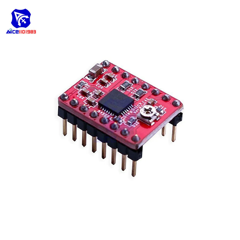 A4988 Stepper Motor Driver Module with Heat Sink for Arduino 3D Printer Reprap CNC Machine or Robotics