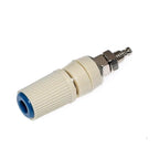 5pcs M5*48 Copper Terminal Block 5mm 30A High Current 4mm Banana Socket High Voltage Power Grounding Post Plug