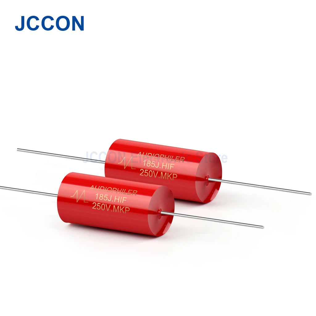 10Pcs MKP Capacitor 250V Non-Polar Audio Film Capacitor for Speaker Crossover & HiFi Amplifier