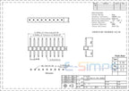 100pcs 2.54mm Male 1X3/4/5/6/7/8/40P L7.5 Low Profile Breakable Rohs Goldplate Single Row Straight PCB Male Pin Header Connector