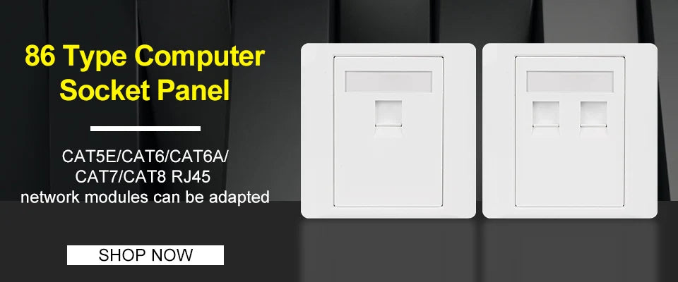 RJ45 Keystone Jack Module CAT8 Cat7 CAT6A Tool-Less STP Shielded Self-Locking CAT6 CAT5E Zinc Alloy Network Coupler Adapter