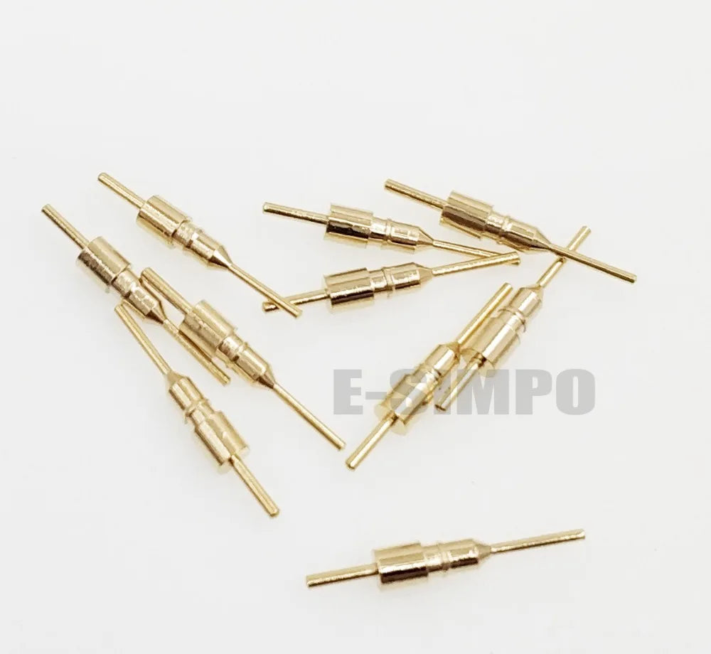 300pcs Round Female Receptacle Socket for Pin Dim0.45-0.6mm without Plastic for 2.54 Hole Pin Header