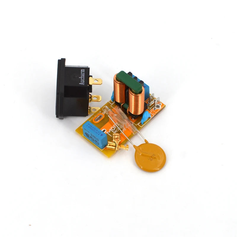 MOFI Gold-Plated AC Power Tail Plug-In 10A EMI Filter Socket For HiFi  Audio（New Design）