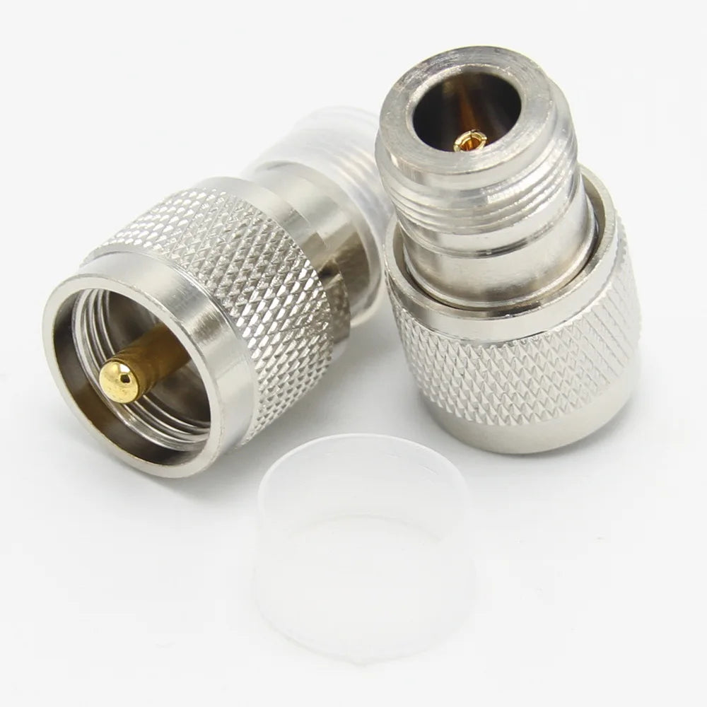 UHF To N RF Coaxial Connector SL16 M Type Male To N Type Female Connector PL259 SO239 UHF To N Type RF Connector 1pcs