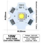 LED 3535 5050 1-3W 5-6W 10W 18W LED Light Emitter Diode For LED Flashlight Lamp Bead White 6500K 10000K