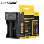 LiitoKala Lii-600 Lii-PD4 Lii-PD2 Lii-500 Lii-S8 LCD Battery Charger  For 21700 18650 18350 26650 22650 14500 NiMH