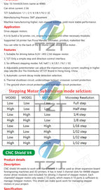 TZT 1SET 3DV4 CNC Shield V4 + Nano 3.0 + 3pcs DRV8825 or A4988  Reprap Stepper Drivers Set For  Arduino