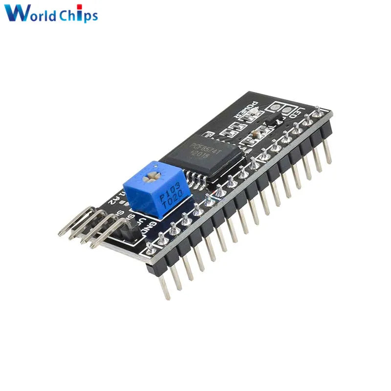 IIC/I2C/TWI/SPI Serial interface Board Module+LCD1602 1602 module Yellow screen 16x2 Character LCD Display Module 5V for arduino
