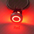 10PCS 6X6X7.2mm illuminated Momentary Tact Switch Button No Loacking 6Pin DIP LED 12V Mini Push Button Switch