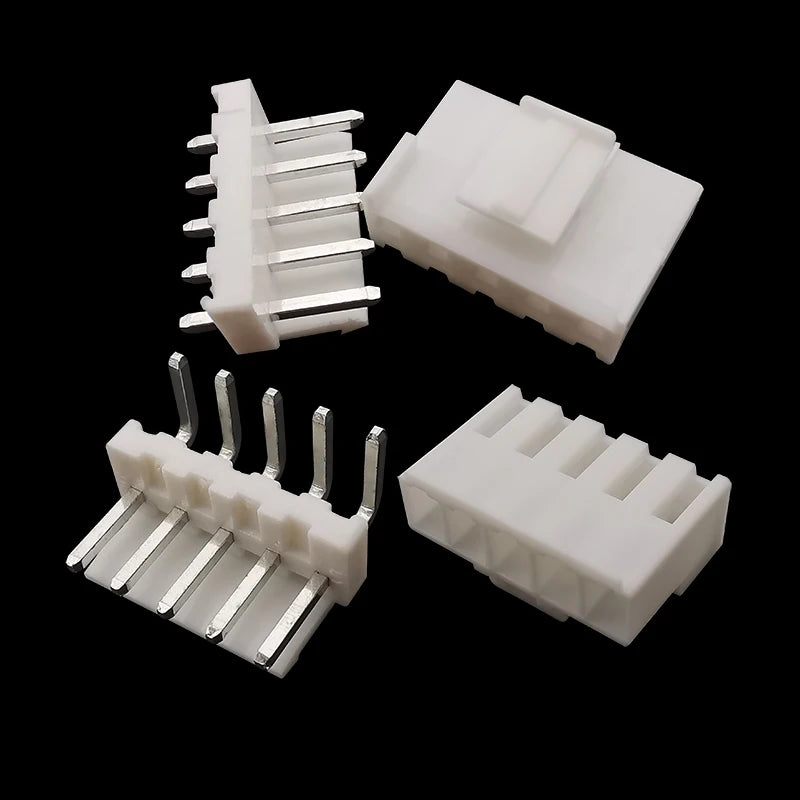 20/50Pcs VH3.96 2/3/4/5/6/7/8 Pin Male Female Pin Header Housing Plug Connector Straight/Curved Needle VH 3.96mm Connectors