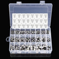 1UF~1000UF 6.3V-50V 400Pcs 24Value SMD Aluminum Electrolytic Capacitors Assortment Kit + Box
