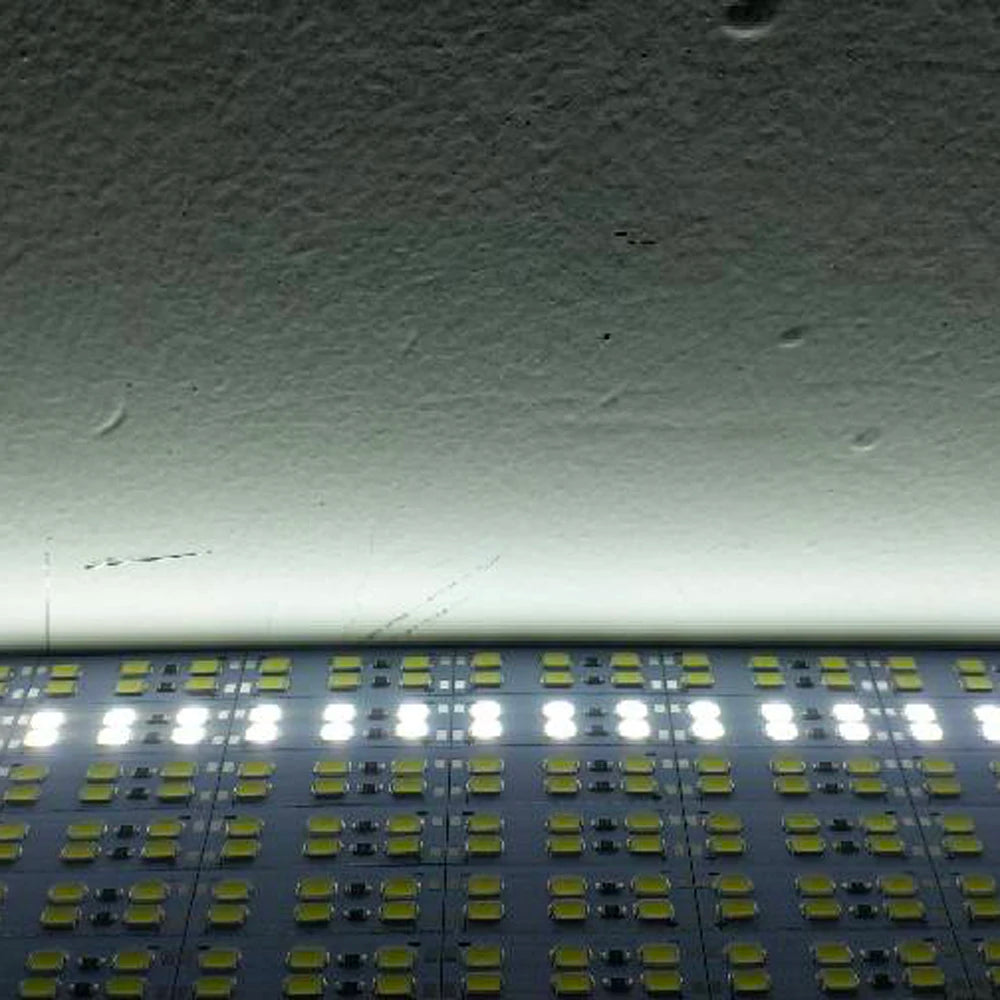 10PCS 8CM 25CM 50CM 12V 24V LED Hard Rigid Strip Bar Light Double row led strip 144leds/m SMD 5730 Superbright Warm Cool White
