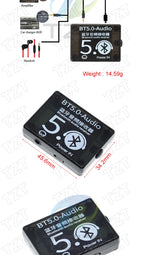 Bluetooth Audio Receiver board Bluetooth 4.1 BT5.0 Pro XY-WRBT MP3 Lossless Decoder Board Wireless Stereo Music Module With Case