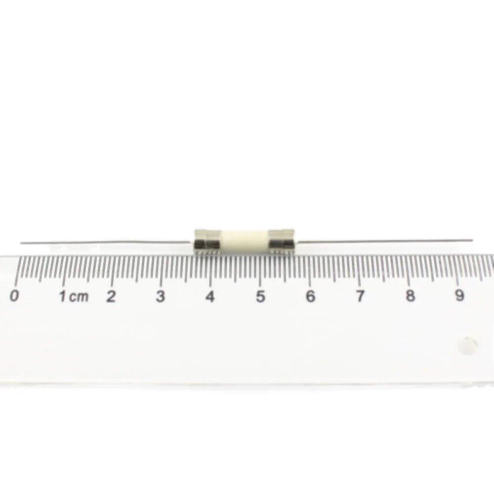 5pcs 5x20mm Miniature Ceramic Fuse Tube Fast Slow Blow Time Delay Axial Lead Links 5*20mm 250V 5A 10A 20A T5A T5A L