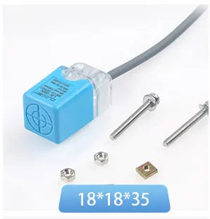 Cloweit 15mm 20mm Micro Hall Effect Sensor IP68 Proximity Magnetic Switch  NPN PNP 3-wire NO/NC DC 12V 24V  Remote Nonpolar