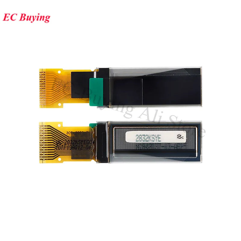 0.91 Inch OLED Module 0.91" Screen White/Blue/Yellow 128X32 LCD LED Display Module IIC I2C SPI Interface SSD1306 for Arduino