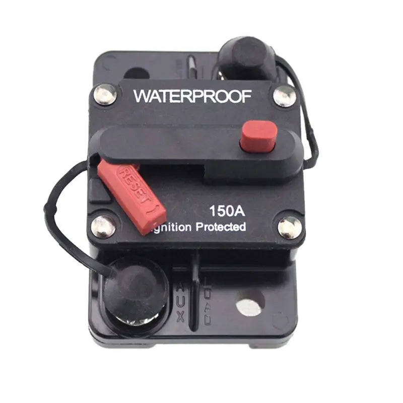 Brand 30A 40A 50A 60A 70A 80A 100A 120A 150A 200A 250A 300A AMP Circuit Breaker Fuse Reset 12-48V DC Car Boat Auto Waterproof