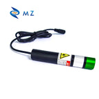 Adjustable Focusing D18mm 520nm 80mw 5/12/24V Green Line 110DEG Laser Diode Module Industrial Grade CW Drive Type
