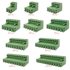 10/5 Pairs Pitch 5.08mm Terminal Block Connector 2EDG 5.08mm 2-12 Pin Pcb Screw Connector Terminal Block 2EDG Socket PCB	Screw