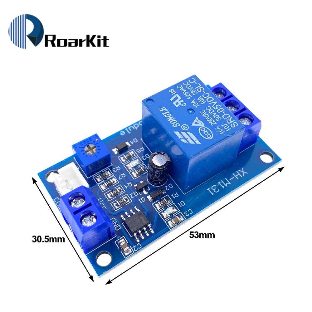 XH-M131 DC 5V / 12V Light Control Switch Photoresistor Relay Module Detection Sensor 10A Brightness Automatic Control Module