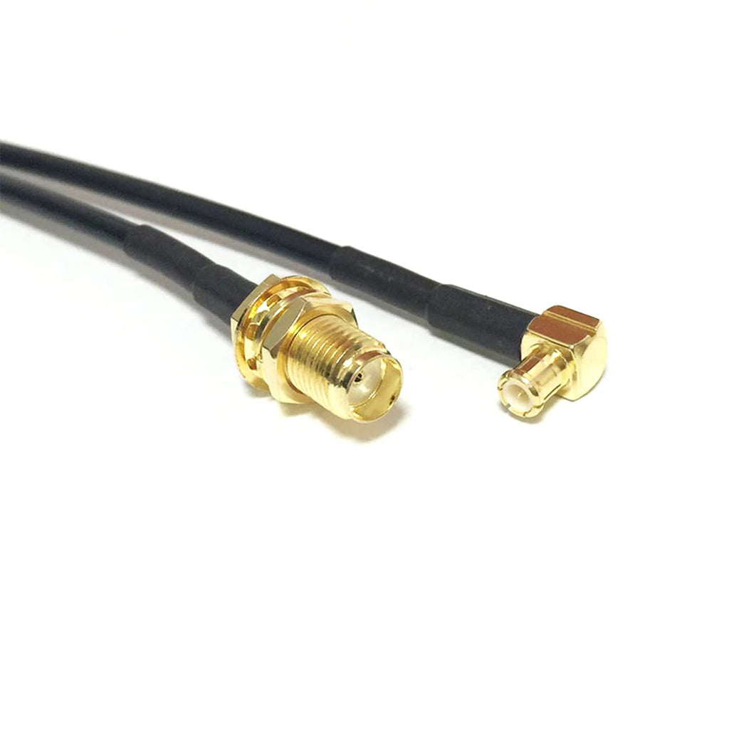 New SMA Male Female Jack  Nut  /RP SMA Switch MCX/MMCX  Male Plug Right Angle Pigtail Cable RG174 Wireless Modem Extension
