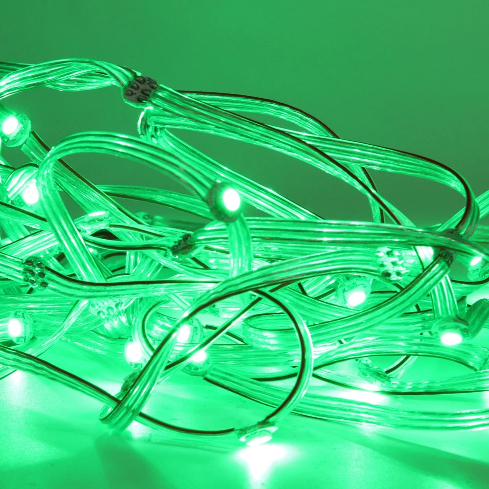 10/25/50/100Leds/String WS2812B Pixels RGB LED Strip Module Heatsink Board Nodes Addressable Individually DC5V