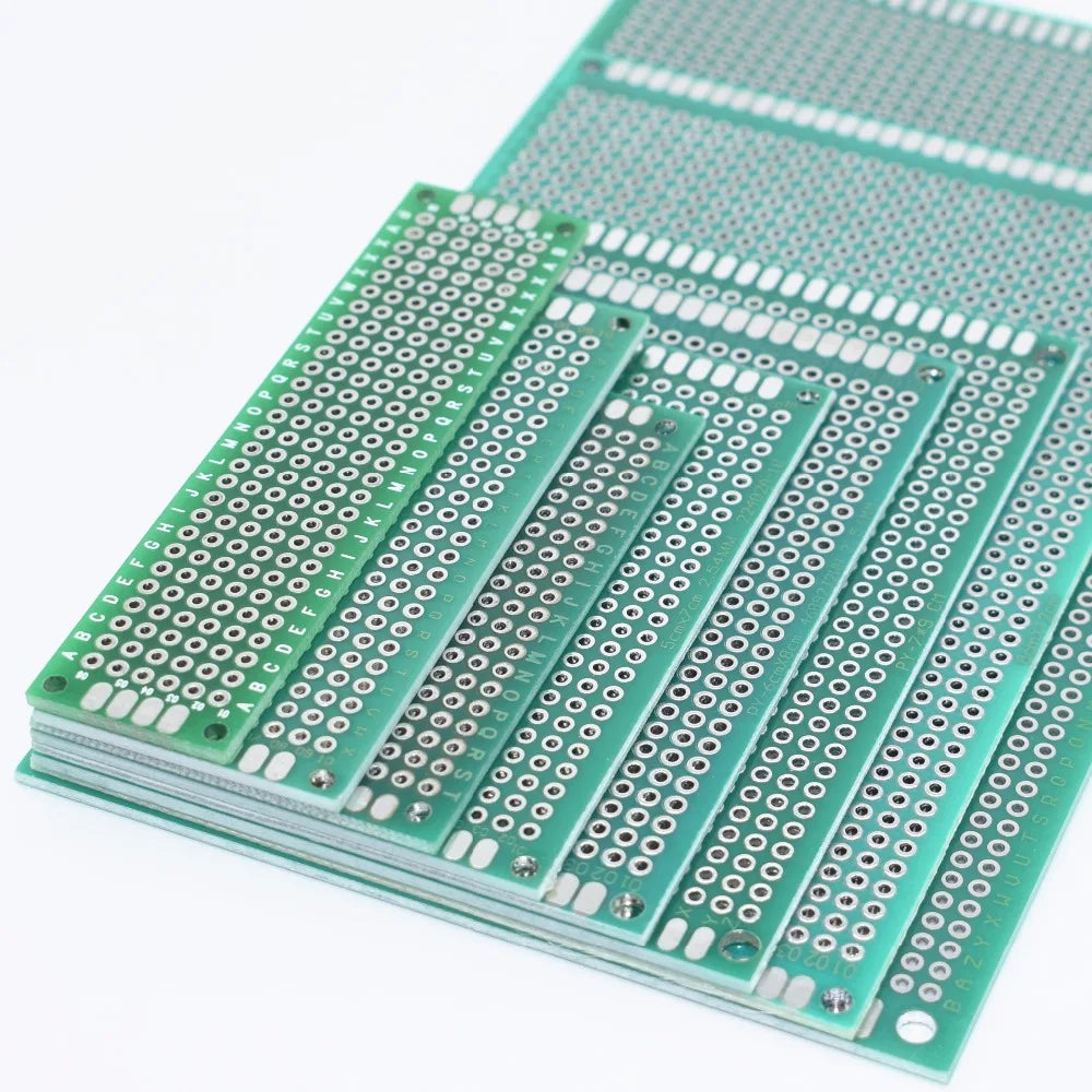 9x15 8x12 7x9 6x8 5x7 4x6 3x7 2x8 cm Double Side Prototype Diy Universal Printed Circuit PCB Board Protoboard For DIY